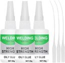 2/3PCS Welding High Strength Oily Glue 150 Gram (Pack of 3) - Universal Superglue,Mighty Instant Glue for Resin… — 1