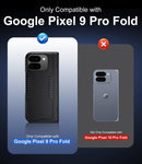 Kaiiecal for Google Pixel-9-Pro Fold Case: Slim Hinge Stand Case with Privacy Protector - Support Wireless Charging - Soft Cool Protective Phone Cover for Google Pixel 9Pro Fold — 2