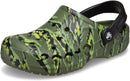 Crocs Unisex Adult Baya Printed Clogs | 11 Women/9 Men | Tiger Camo — 1