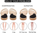 Dr. Foot's Supination Insoles & Overpronation Insoles, Medial & Lateral Heel Cups for Foot Alignment, Knee Pain, Bow Legs, Osteoarthritis - Black — 4