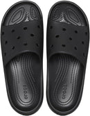 Crocs Women's Classic 2.0 Slides | 10 Women/8 Men | Black — 4