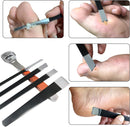 36 Pcs Callus Shaver for Feet Set, Foot Callus Shaver, (1 Stainless Foot File &1 Foot File Heads & 4 Pedicure Knife & 30 Replacement Slices Blades) — 6