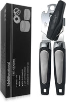 Safring Can Opener Manual, Handheld Strong Heavy Duty Stainless Steel Can Opener, Comfortable Handle, Sharp Blade… — 1