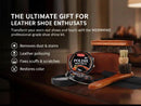 Black Brown Shoe Polish Kit Saddle Soap Mink Oil Shoe Shine Kit | Black Polish 7pcs — 7