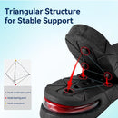 Height Increase Insoles with Air Cushion: 4 - Layer Adjustable Height Boosters for Men, Elevator Shoe Lifts for Men and Women, Breathable Heels Lift Inserts (1 Pair) — 4