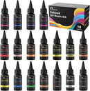 Honcaring Transparent Colored UV Resin, 18 Colors 360g Hard Type UV Resin — 5