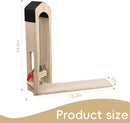 Leather Stitching Pony, 360° Rotation Wood Sewing Pony Horse Clamp for DIY Hand Leathercraft Sewing — 6