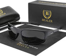 BEALER Polarized Sports Sunglasses for Men Lightweight TR90 Frame Sun Glasses Driving Cycling Fishing UV Protection Shades | Matte Black Frame/Grey Lens | 62 Millimeters — 4