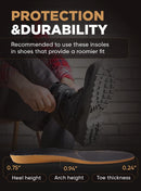 CRUVHEAL Work Puncture Resistant Insoles for Standing All Day (XL, Yellow) — 4