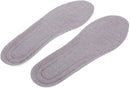 Winter Warm EVA Shoe Insoles for Men Moisture Wicking Pink Work Shoes — 1