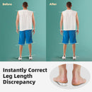 Heel Lifts for Uneven Legs, Adjustable Orthopedic Heel Lifts - Clear — 2