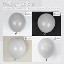Gray Balloons 12 inch, Grey Latex 50pcs Party Balloons — 3