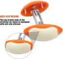 Mini Shoe Stretchers for Wide Feet, Shoe Wider Anti-Slip Expander Adjustable Men Women Shoes Plastic Surgery | orange | 2 Pack — 5