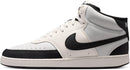 Nike Men's Court Vision Mid Next Nature Shoes - Off White/Black-sail — 1