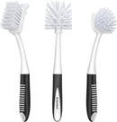 SetSail Dish Brush Set of 3 with Bottle Brush, Dish Scrub Brush with Long Handle Deep Cleaning Handle Brush with… — 1