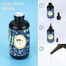 Crystal Clear Hard UV Resin,100 g Fast Curing Formula — 4