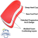 Arch Angels Children's Comfort Insoles - 3/4 Length Orthotic Arch Support for Kids (Youth 4-5) — 2