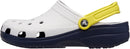 Crocs Unisex Adult Classic Retro Sport Slip On Clogs – White — 4