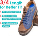 Skyfoot 3/4 Length 4 Layers Adjustable Height Increase Insoles - Blue - Medium: Women 5-9, Men 6-8 — 3