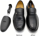 2 Pairs Practical Adjustable Length Shoe Tree Shoe Stretcher Boot Holder Shaper Support for Men (2) — 6