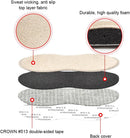 Dr.Foot Heel Grips for Men and Women, Self-Adhesive Heel Cushion Inserts Prevent Heel Slipping, Rubbing, Blisters, Foot Pain, and Improve Shoe Fit - 2pairs+ Extra 1pair (Beige) — 4