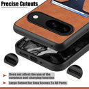 Kowauri Case for Google Pixel 9/Google Pixel 9 Pro, PU Leather Wallet Case with Credit Card Slot Holder Ultra Slim Protector Case for Google Pixel 9/9 Pro (Brown) — 5