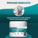 Plantar Fasciitis And Heel Spur Cream By PMT - Cream For Foot Relief. High Concentration of Arnica; Vitamin B6, MSM, Glucosamine - To Soothe and Relieve - 2.82 OZ — 4