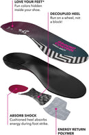 Spenco Ground Control Shoe Insoles for Women and Men, High Arch, Women's 7-8 / Men's 6-7 — 3