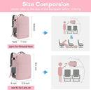 Taygeer Travel Backpack for Women, TSA Carry On Backpack Flight Approved | Large | Amourpink — 6