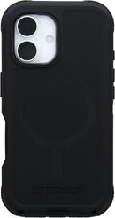 OtterBox iPhone 16 (Only) - Defender Series MagSafe Case - Black - Holster Clip Included - Built-in Magnets - Screenless - Rugged & Durable - with Port Protection - Non-Retail Packaging — 4