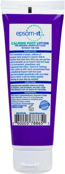 EPSOM-IT Calming Foot Magnesium Lotion, Epsom Salt with Urea, 3.5 Fl Oz — 8