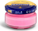 SAPHIR Creme Surfine Pommadier Shoe Polish - Beeswax Cream for Leather Products | 50 ml | Pompadour Pink — 1