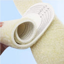 One Pair Cut to fit Adjusting Wool Insole One Size Fits All for Women and Men - Super Soft Wool Insoles for Cold Weather Cut to Size Fluffy Shoes Insert Inner Insole Cosy Warm with Size Chart - 3 PAIR — 2