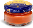 SAPHIR Creme Surfine Pommadier Shoe Polish - Beeswax Cream for Leather Products | 50 ml | Light Cognac Brown — 1