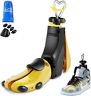 Shoe Stretcher Men, Women Leather Boot Stretcher for Wide Feets, Shoe Tree Adjustable Boot Widener Stretcher | yellow — 1