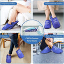 Hilph Foot Ice Pack Slippers, 1 Pair Ice Pack for Feet & Toes Pain Relief - Deep Blue — 8