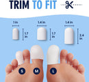 Dr. Frederick's Original Soft Gel Toe Caps, White, Small, 12 ct 5