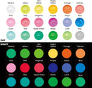 Artecho Glow in the Dark Acrylic Paint Set – 18 Colors x 11ml (0.37oz) | Pen | 0.37 Fl Oz (Pack of 18) — 2
