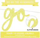 BEISHIDA Light Yellow Pre-Strung Go Shawty It's Your Birthday Banner Decor — 3