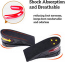 Height Increase Insoles 4 Layers, 1.2 to 3 Inches, Universal Non-Slip Air Up Shoe Lifts Half Shoe Inserts, Variable Height Increasing Taller Shoes with Air Cushion for Women and Men, 1 Pair — 4