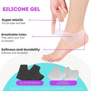 ROOTZ | 2 Pairs (4 Pcs) Silicone Heel Protectors for Blister Prevention | Padded Gel Heel Sleeves for Heel Pain & Cracked Heels | Ideal for Breaking in New Boots — 5
