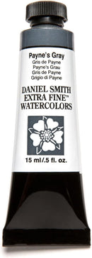 Daniel Smith 284600065 Extra Fine Watercolor 15ml Paint Tube, Payne's Gray, 0.5 Fl Oz (Pack of 1) — 3