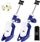 2PCS Professional Boot Shoe Stretcher Wide Feet for Men Women, Shoe Expander Widener Adjustable Length & Width | blue — 1