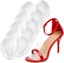Metatarsal Pads for Women, Ball of Foot Cushions, 10PCS Clear Gel Forefoot Pads with Adhesive Backing, Reusable Foot Pads for Heels, Flats, Sneakers, Dress Shoes and Work Shoes 1
