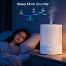 MEGAWISE 2 pack 3.5L Ultrasonic Cool Mist Humidifier – Top-Fill, Essential Oil…
