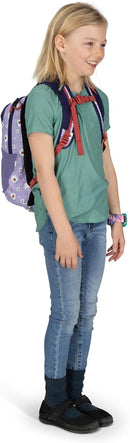 Osprey Daylite Jr. Kids' Commuter Backpack, Purple OS | Daisy Print/Euphoria Purple — 7