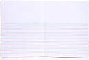 Mintra Primary Composition Notebook, 4 Pack, Blue Cover, 80 Sheets, 7.5in x 9.75in, 1/2 Sheet, Ruled with Drawing Area, Flexible Hardcover Journal, Grades K-2, School & Home Use | Primary Ruled — 6