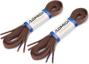 AOMIDI Flat Shoelaces 5/16" | 2 Pair | For Sneakers and Converse Shoelaces — 1