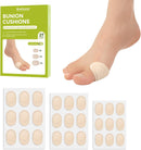 Bukihome Bunion Cushions Pain Relief Bunion Pads to Wear in Shoes - Strong Adhesion & Waterproof,Moleskin Guards Protect Feet for Men and Women, Prevents Friction and Pressure,Beige(27 Count) | 27 Count (Pack of 1) — 1