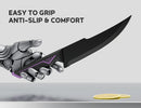 ASETY Knife Set, 15 PCS Kitchen Knife Set with Built-in Sharpener Block — 7